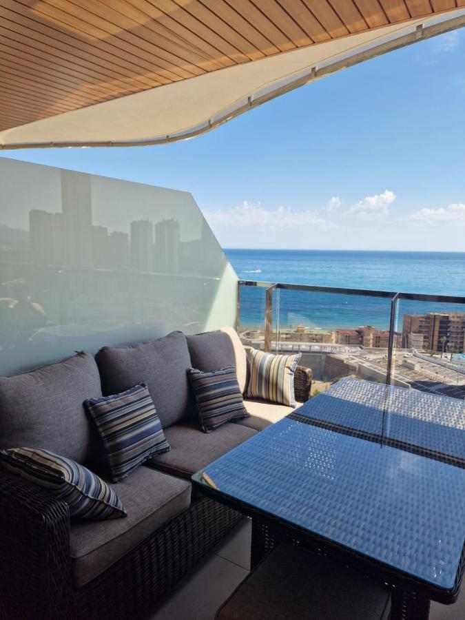 Appartamento Sunset Waves Vistas Al Mar Benidorm Esterno foto