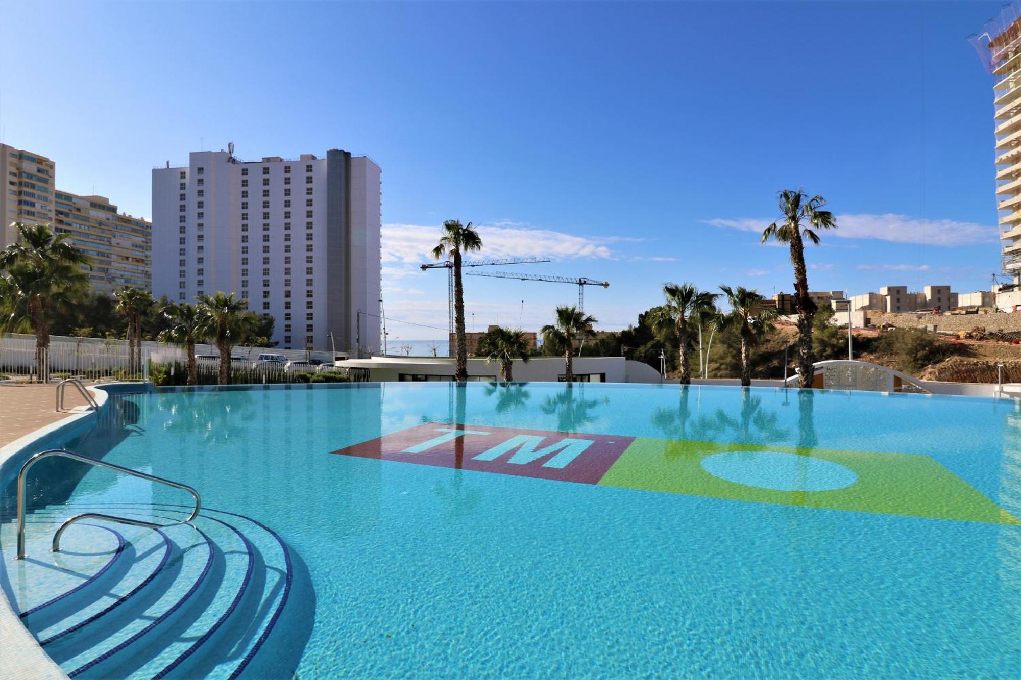 Appartamento Sunset Waves Vistas Al Mar Benidorm Esterno foto